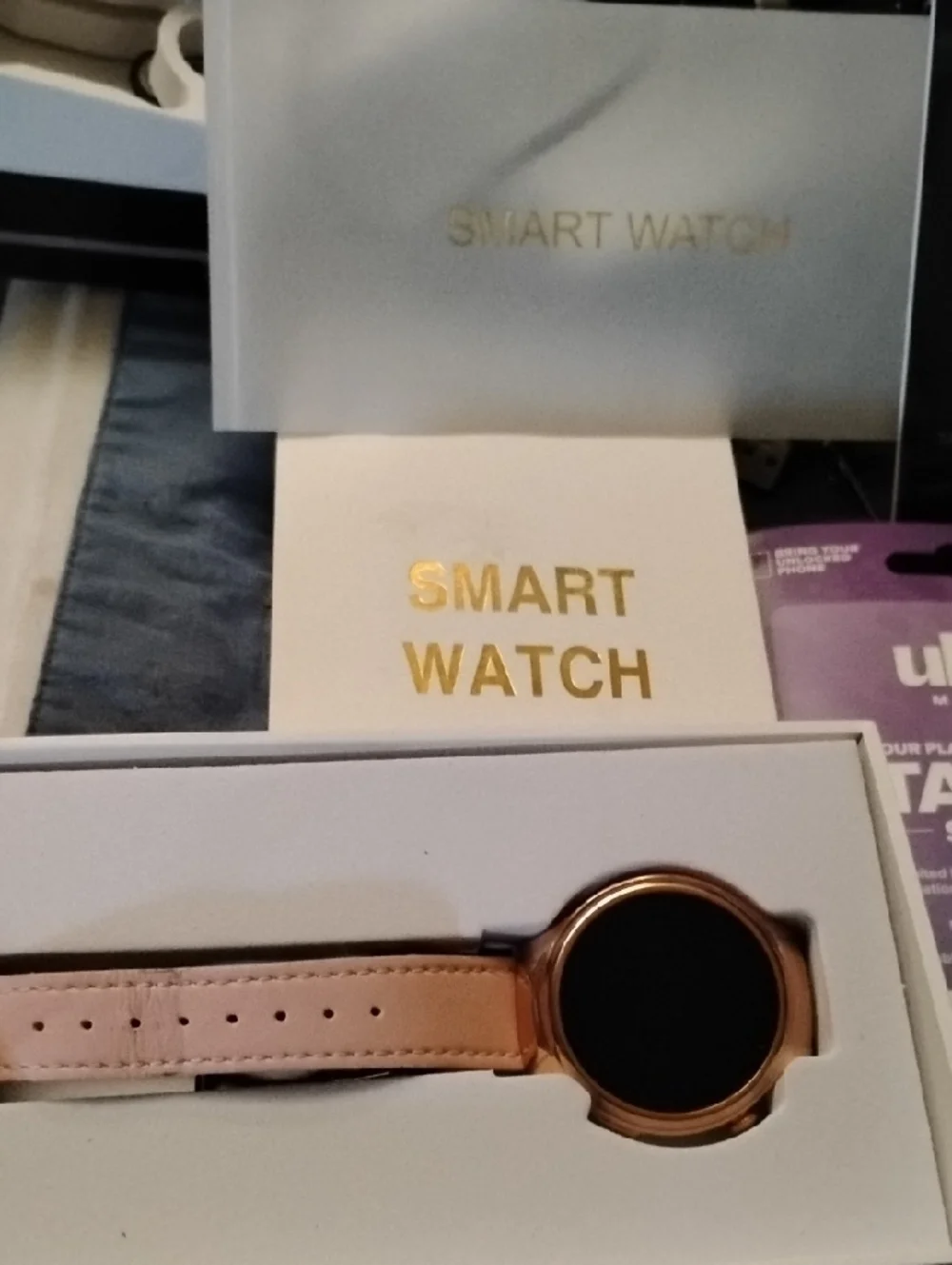 Smartwatches(4) - Black and Pink Fashion Wearable++BONUS Included